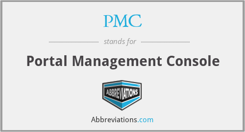 PMC - Portal Management Console