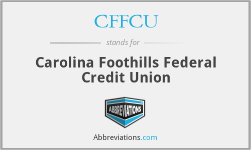 CFFCU - Carolina Foothills Federal Credit Union