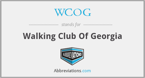 WCOG - Walking Club Of Georgia