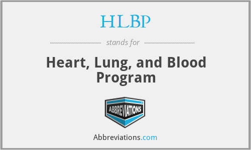 HLBP - Heart, Lung, and Blood Program