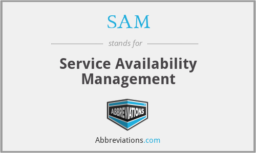 SAM - Service Availability Management