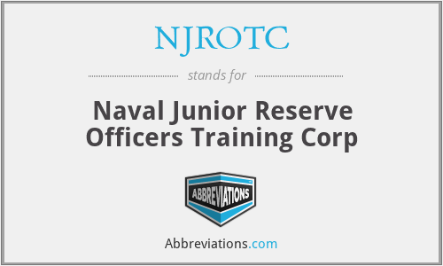 NJROTC - Naval Junior Reserve Officers Training Corp