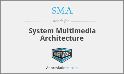 SMA - System Multimedia Architecture