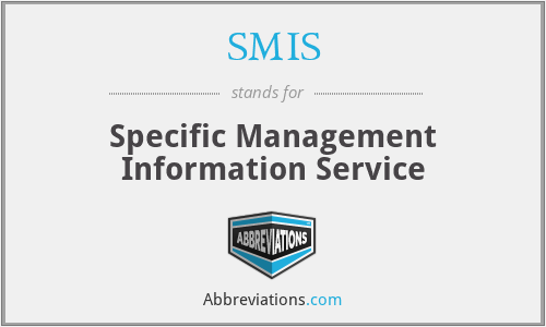 SMIS - Specific Management Information Service