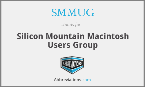 SMMUG - Silicon Mountain Macintosh Users Group