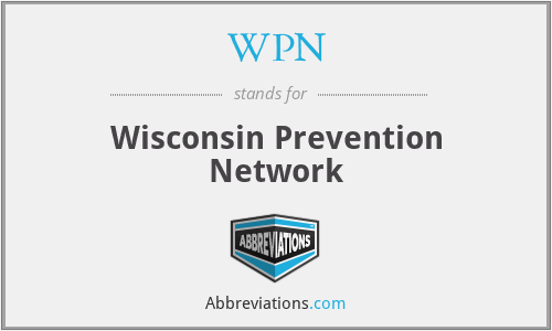WPN - Wisconsin Prevention Network