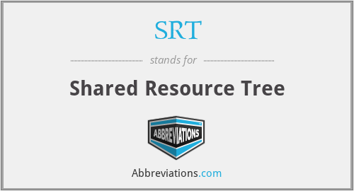 SRT - Shared Resource Tree