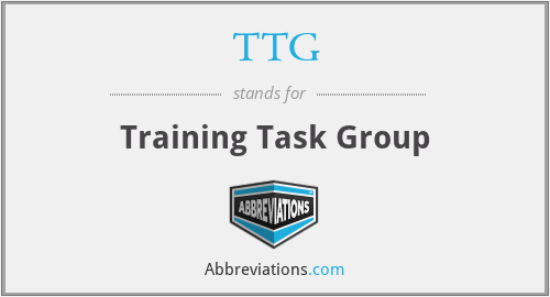 TTG - Training Task Group