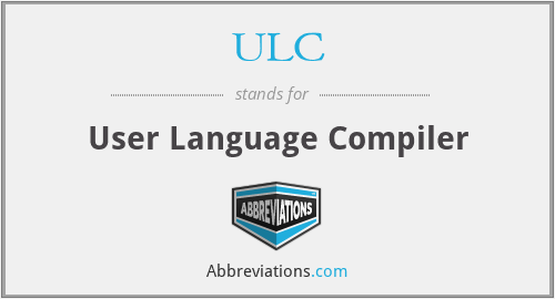 ULC - User Language Compiler