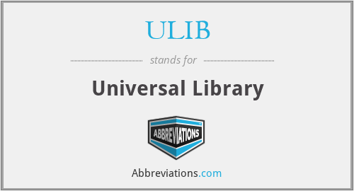 ULIB - Universal Library