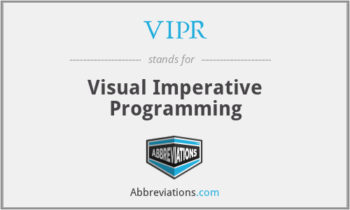 VIPR - Visual Imperative Programming