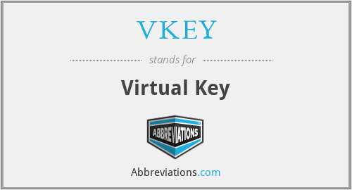 VKEY - Virtual Key
