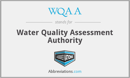 WQAA - Water Quality Assessment Authority