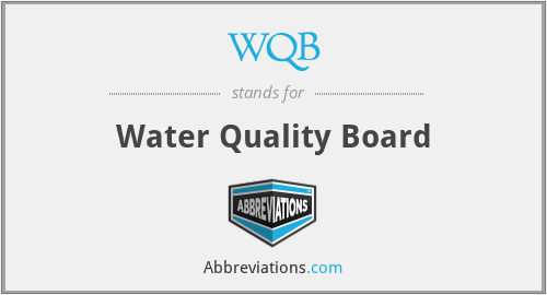 WQB - Water Quality Board
