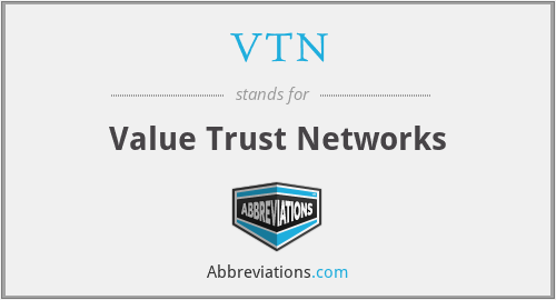 VTN - Value Trust Networks