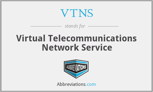 VTNS - Virtual Telecommunications Network Service