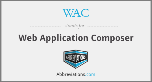 WAC - Web Application Composer