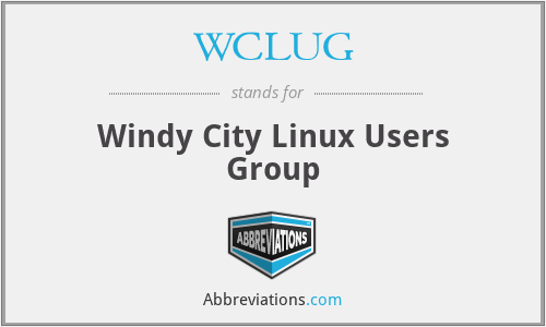 WCLUG - Windy City Linux Users Group