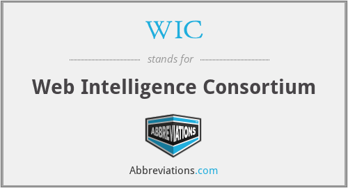 WIC - Web Intelligence Consortium