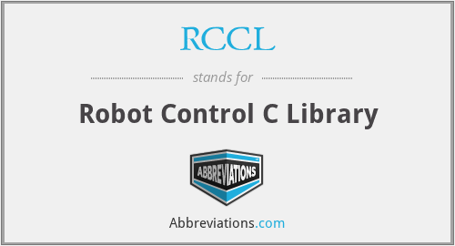 RCCL - Robot Control C Library