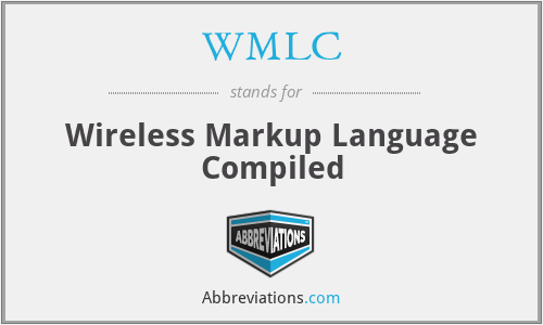 WMLC - Wireless Markup Language Compiled