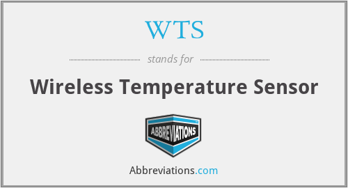 WTS - Wireless Temperature Sensor