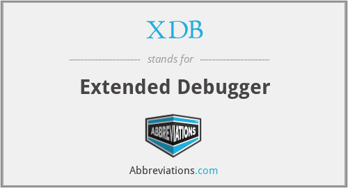 XDB - Extended Debugger