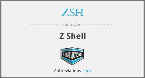 ZSH - Z Shell
