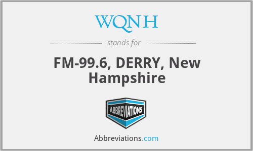 WQNH - FM-99.6, DERRY, New Hampshire