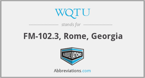 WQTU - FM-102.3, Rome, Georgia