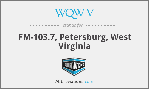 WQWV - FM-103.7, Petersburg, West Virginia