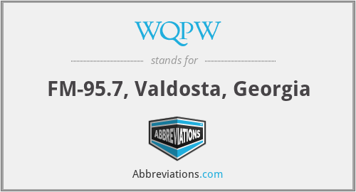 WQPW - FM-95.7, Valdosta, Georgia