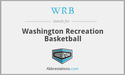 WRB - Washington Recreation Basketball