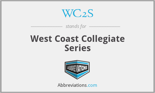 WC2S - West Coast Collegiate Series