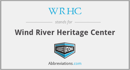 WRHC - Wind River Heritage Center