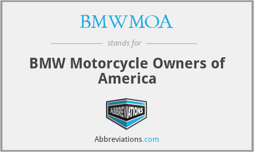BMWMOA - BMW Motorcycle Owners of America