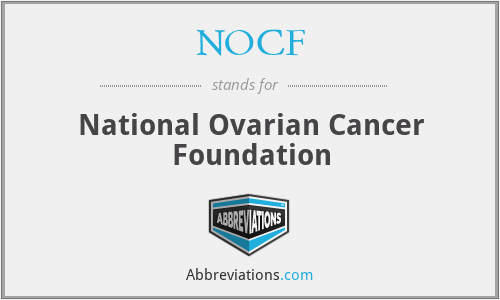 NOCF - National Ovarian Cancer Foundation