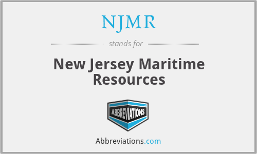 NJMR - New Jersey Maritime Resources