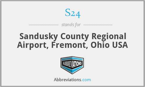 S24 - Sandusky County Regional Airport, Fremont, Ohio USA