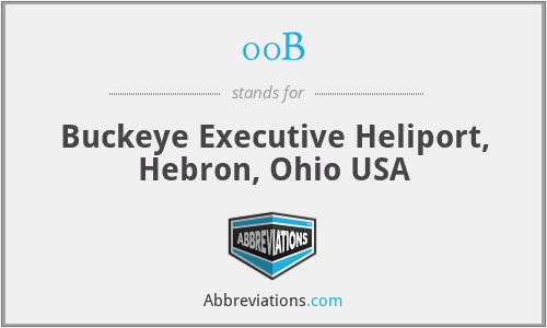 00B - Buckeye Executive Heliport, Hebron, Ohio USA