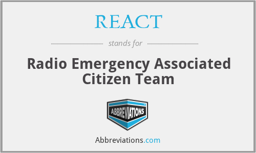 REACT - Radio Emergency Associated Citizen Team