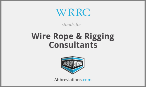 WRRC - Wire Rope & Rigging Consultants