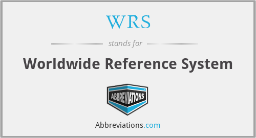 WRS - Worldwide Reference System