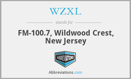 WZXL - FM-100.7, Wildwood Crest, New Jersey