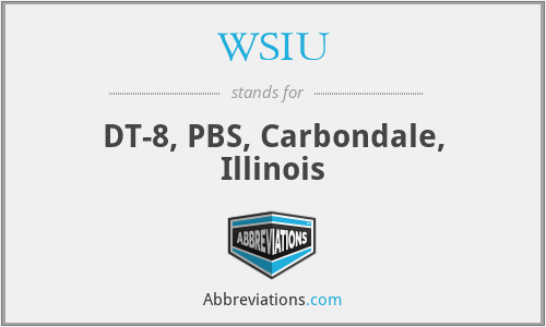WSIU - DT-8, PBS, Carbondale, Illinois