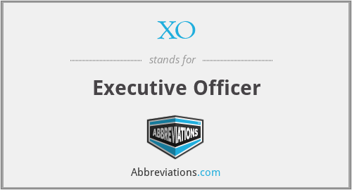 XO - Executive Officer