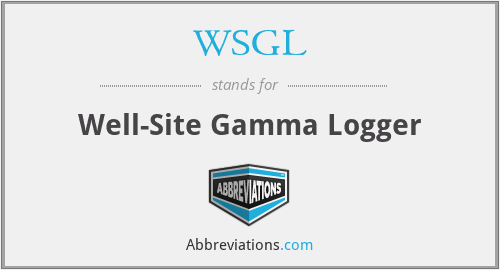 WSGL - Well-Site Gamma Logger