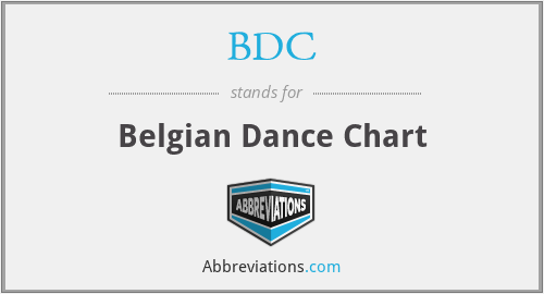 BDC - Belgian Dance Chart