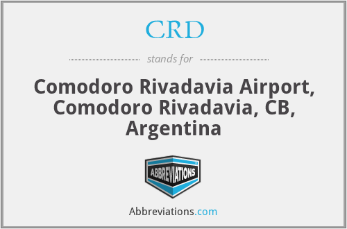 CRD - Comodoro Rivadavia Airport, Comodoro Rivadavia, CB, Argentina