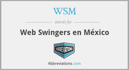 WSM - Web Swingers en México